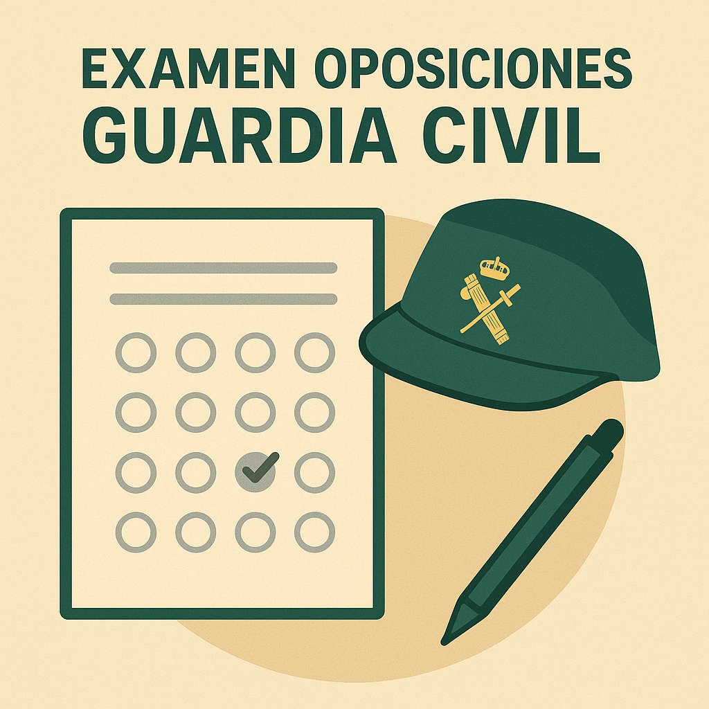 examen conocimiento oposiciones guardia civil